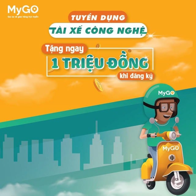 MyGo - ứng dụng gọi xe - phongcachdoisong.vn - kkdvietnam